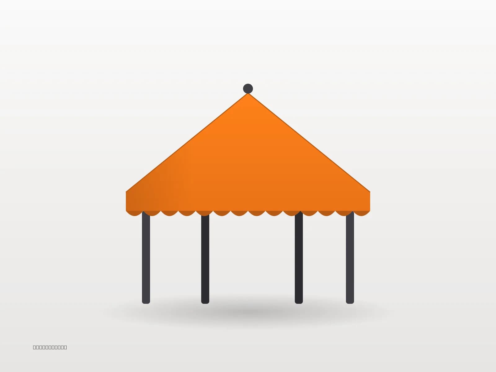 3×3 Metre Baskılı Gazebo Tente (Markaya Özel)